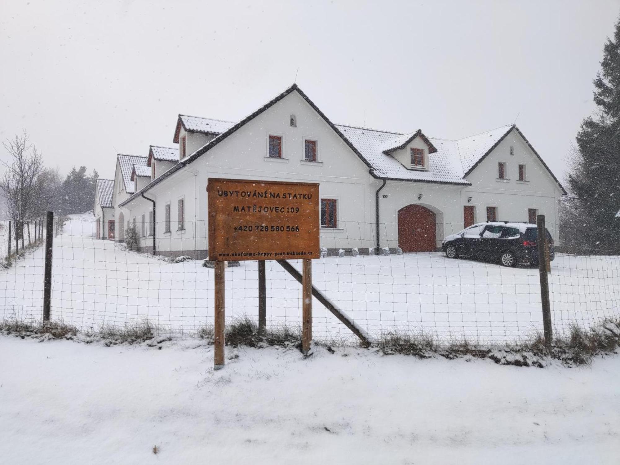 Matejovec 109 & Ubytovani Na Statku Cesky Rudolec Экстерьер фото